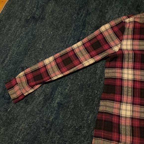 Purple Plaid Supreme Button Down - Picture 4 of 4